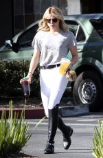 CHLOE MORETZ Riding a Horse in Los Angeles 12/08/2015