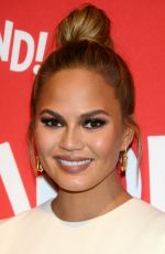 CHRISSY TEIGEN at Target Wonderland VIP Party Kick off in New York 12/07/2015