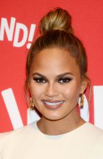CHRISSY TEIGEN at Target Wonderland VIP Party Kick off in New York 12/07/2015