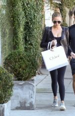 CHRISSY TEIGEN Out and About in Los Angeles 12/14/2015
