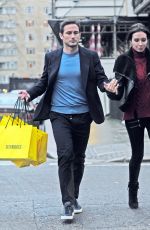 CHRISTINE BLEAKLEY and Frank Lampard After Shopping at Selfridges in London 12/18/2015