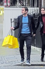 CHRISTINE BLEAKLEY and Frank Lampard After Shopping at Selfridges in London 12/18/2015