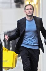 CHRISTINE BLEAKLEY and Frank Lampard After Shopping at Selfridges in London 12/18/2015