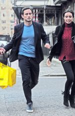 CHRISTINE BLEAKLEY and Frank Lampard After Shopping at Selfridges in London 12/18/2015