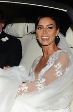 CHRISTINE BLEAKLEY and Frank Lampard Wedding Ceremony in Knightsbridge 12/20/2015
