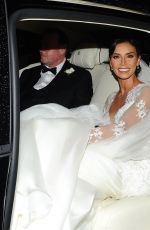 CHRISTINE BLEAKLEY and Frank Lampard Wedding Ceremony in Knightsbridge 12/20/2015