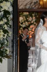 CHRISTINE BLEAKLEY and Frank Lampard Wedding Ceremony in Knightsbridge 12/20/2015