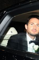 CHRISTINE BLEAKLEY and Frank Lampard Wedding Ceremony in Knightsbridge 12/20/2015