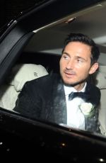 CHRISTINE BLEAKLEY and Frank Lampard Wedding Ceremony in Knightsbridge 12/20/2015