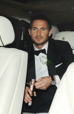 CHRISTINE BLEAKLEY and Frank Lampard Wedding Ceremony in Knightsbridge 12/20/2015