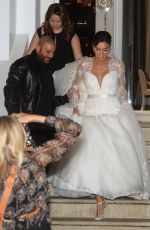 CHRISTINE BLEAKLEY and Frank Lampard Wedding Ceremony in Knightsbridge 12/20/2015