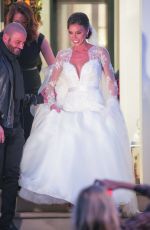 CHRISTINE BLEAKLEY and Frank Lampard Wedding Ceremony in Knightsbridge 12/20/2015