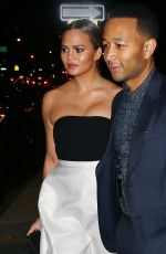 CHRISYY TEIGEN Out for Her 30th Birthday in New York 11/30/2015