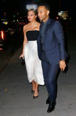CHRISYY TEIGEN Out for Her 30th Birthday in New York 11/30/2015