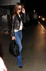 CINDY CRAWFORD at Los Angeles International Airport 12/11/2015