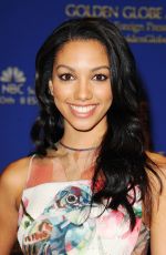 CORINNE FOXX at 73rd Annual Golden Globe Nominations in Los Angeles 12/10/2015