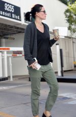 COURTNEY COX Out and About in West Hollywood 12/17/2015