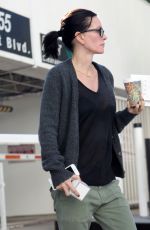 COURTNEY COX Out and About in West Hollywood 12/17/2015