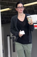 COURTNEY COX Out and About in West Hollywood 12/17/2015