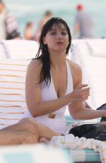 DAISY LOWE and RITA ORA at a Beach in Miami 12/30/2015