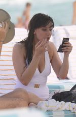 DAISY LOWE and RITA ORA at a Beach in Miami 12/30/2015