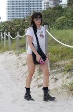DAISY LOWE and RITA ORA at a Beach in Miami 12/30/2015