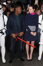 DAISY RIDLEY Arrives at Good Morning America in New York 12/002/2015