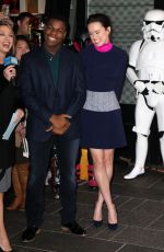 DAISY RIDLEY Arrives at Good Morning America in New York 12/002/2015