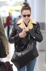 DAISY RIDLEY Arrives at JFK Airport in New York 12/01/2015