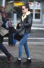 DAISY RIDLEY Arrives at JFK Airport in New York 12/01/2015