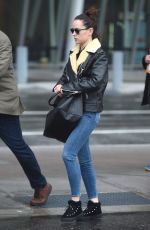 DAISY RIDLEY Arrives at JFK Airport in New York 12/01/2015