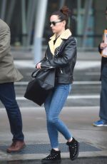 DAISY RIDLEY Arrives at JFK Airport in New York 12/01/2015