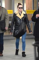 DAISY RIDLEY Arrives at JFK Airport in New York 12/01/2015