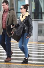 DAISY RIDLEY Arrives at JFK Airport in New York 12/01/2015