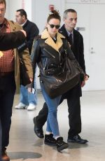 DAISY RIDLEY Arrives at JFK Airport in New York 12/01/2015