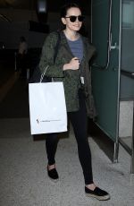 DAISY RIDLEY Arrives at LAX Airport in Los Angeles 12/11/2015