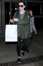 DAISY RIDLEY Arrives at LAX Airport in Los Angeles 12/11/2015