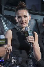 DAISY RIDLEY at Fan Meeting for Star Wars: Episode VII - The Force Awakens World Tour in Seoul 12/09/2015