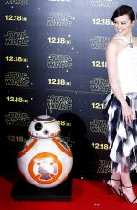 DAISY RIDLEY at Star Wars: Episode VII - The Force Awakens Fan Event in Tokyo12/10/2015
