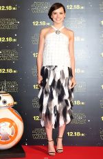 DAISY RIDLEY at Star Wars: Episode VII - The Force Awakens Fan Event in Tokyo12/10/2015