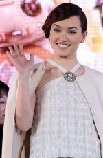DAISY RIDLEY at Star Wars: Episode VII - The Force Awakens Fan Event in Tokyo12/10/2015
