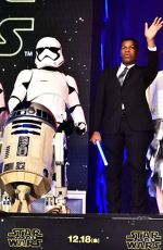 DAISY RIDLEY at Star Wars: Episode VII - The Force Awakens Fan Event in Tokyo12/10/2015