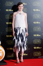 DAISY RIDLEY at Star Wars: Episode VII - The Force Awakens Fan Event in Tokyo12/10/2015