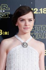 DAISY RIDLEY at Star Wars: Episode VII - The Force Awakens Fan Event in Tokyo12/10/2015