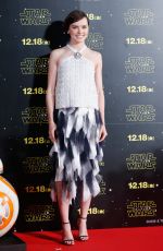 DAISY RIDLEY at Star Wars: Episode VII - The Force Awakens Fan Event in Tokyo12/10/2015