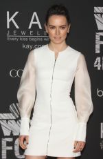 DAISY RIDLEY at Star Wars Force 4 Fashion Event in New York 12/02/2015