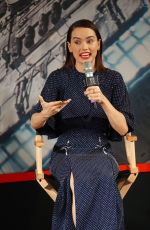 DAISY RIDLEY at Star Wars: The Force Awakens Photocall in Shangahai 12/28/2015