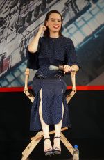 DAISY RIDLEY at Star Wars: The Force Awakens Photocall in Shangahai 12/28/2015