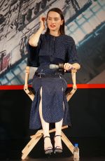 DAISY RIDLEY at Star Wars: The Force Awakens Photocall in Shangahai 12/28/2015