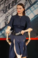 DAISY RIDLEY at Star Wars: The Force Awakens Photocall in Shangahai 12/28/2015